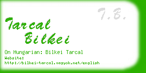 tarcal bilkei business card